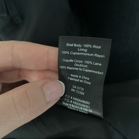 Aritzia Babaton Boiled Wool Coat - Picture 8 of 10